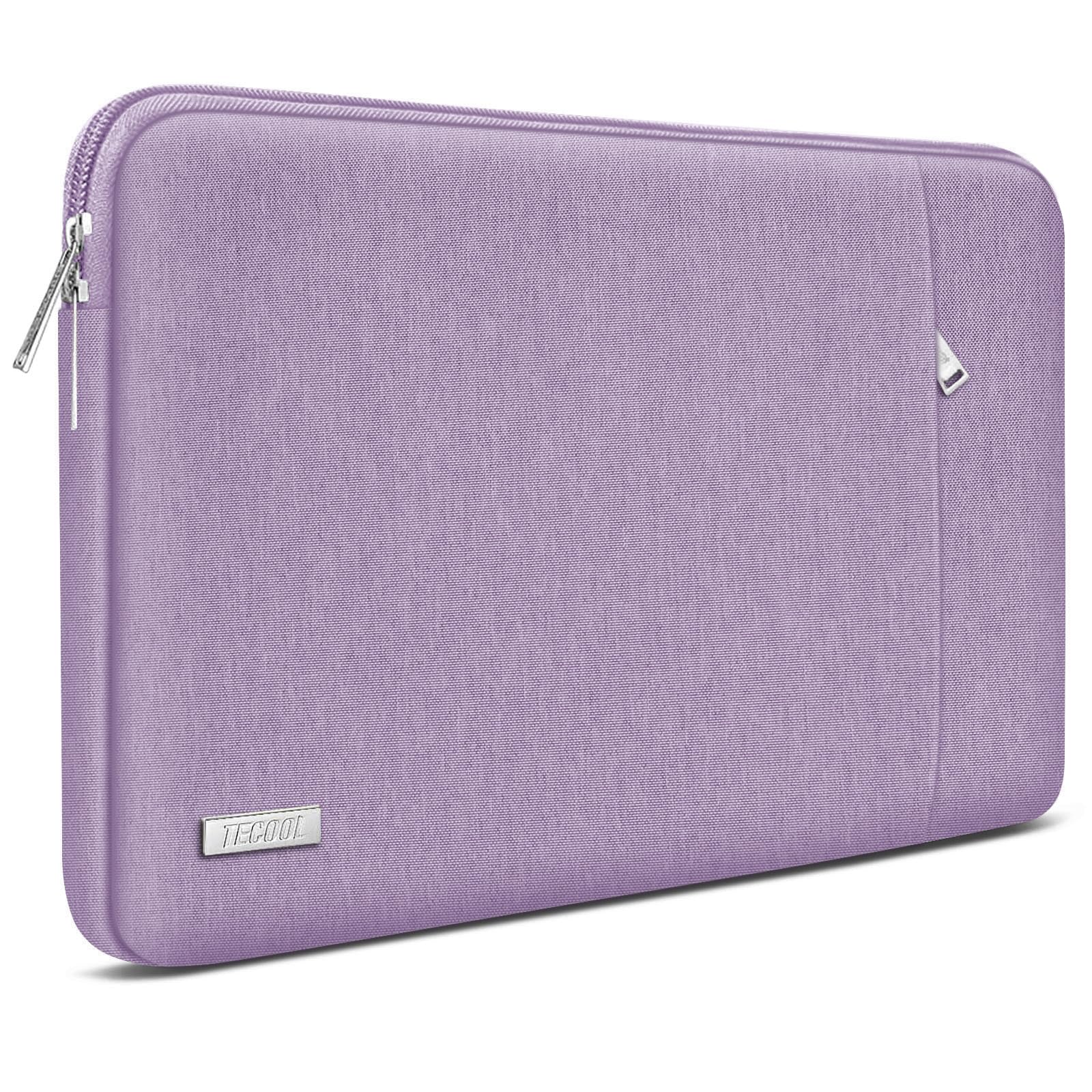 TECOOL 13 Inch Laptop Case Sleeve For MacBook Air 13 13.6 inch M4/A3240 2025 M3/A3113 2024 M2/A2681 M1/A2337 2022-2018, Macbook Pro 13 inch M2 M1 2022-2017,Protective Macbook case Sleeve,Black — view 18