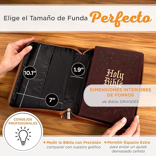 Miniatura 5 de Jeremiah 2911 Two-Tone BibleBook Cover - Forro para Biblia