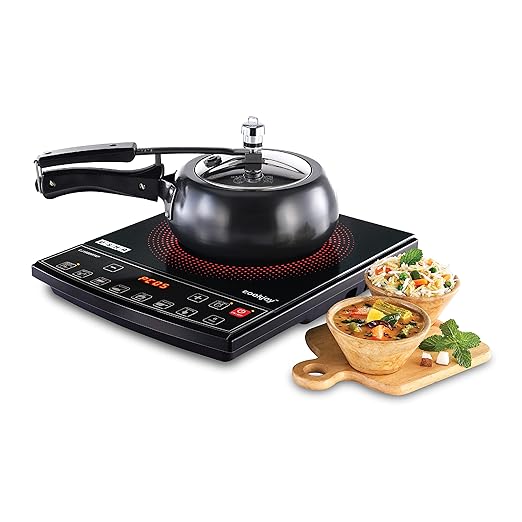 Buy USHA CookJoy Induction Cooktop 1600 W CJ1600WWP with Keep Warm