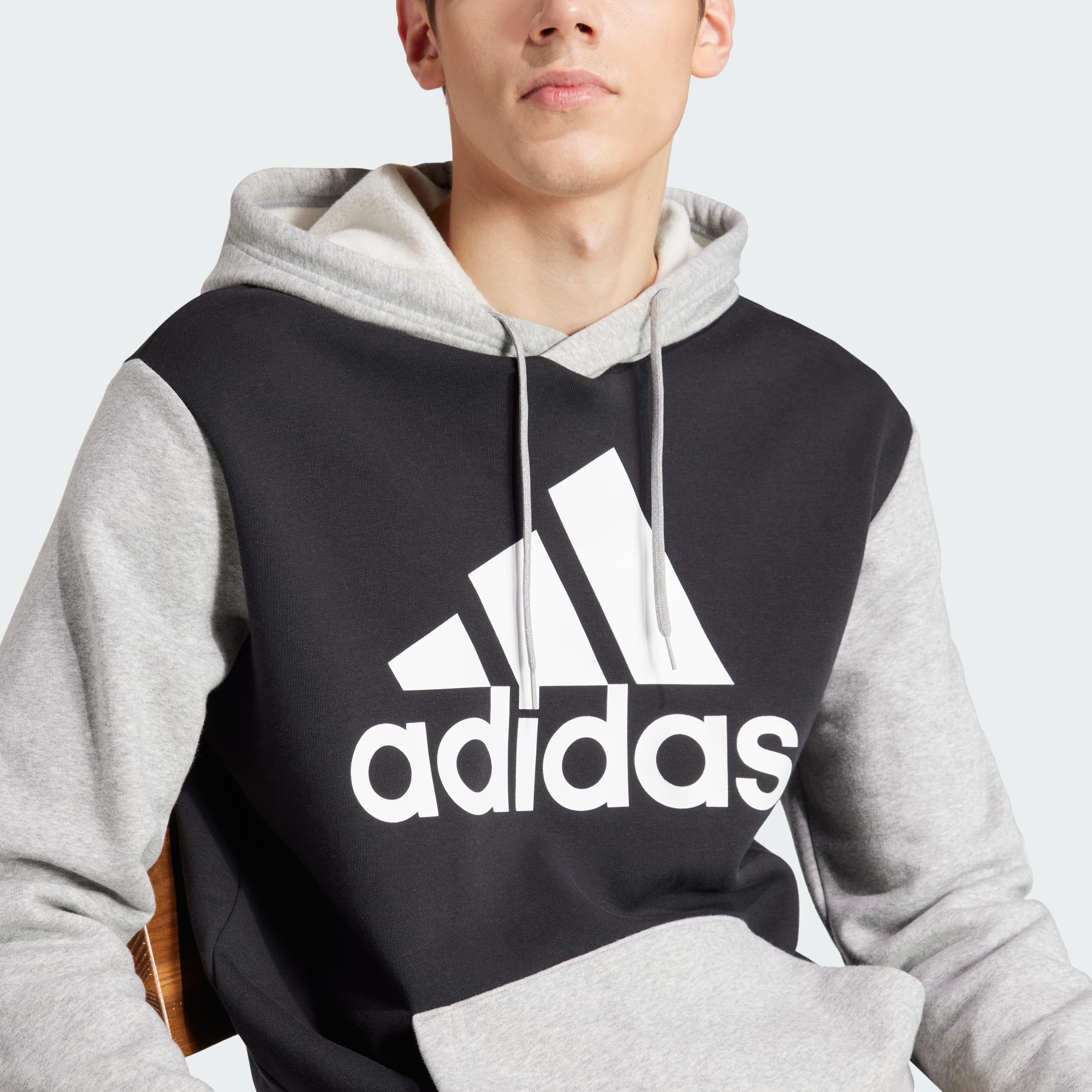 Adidas Essentials Fleece Big Logo Hoodie Sudadera con Capucha Hombre