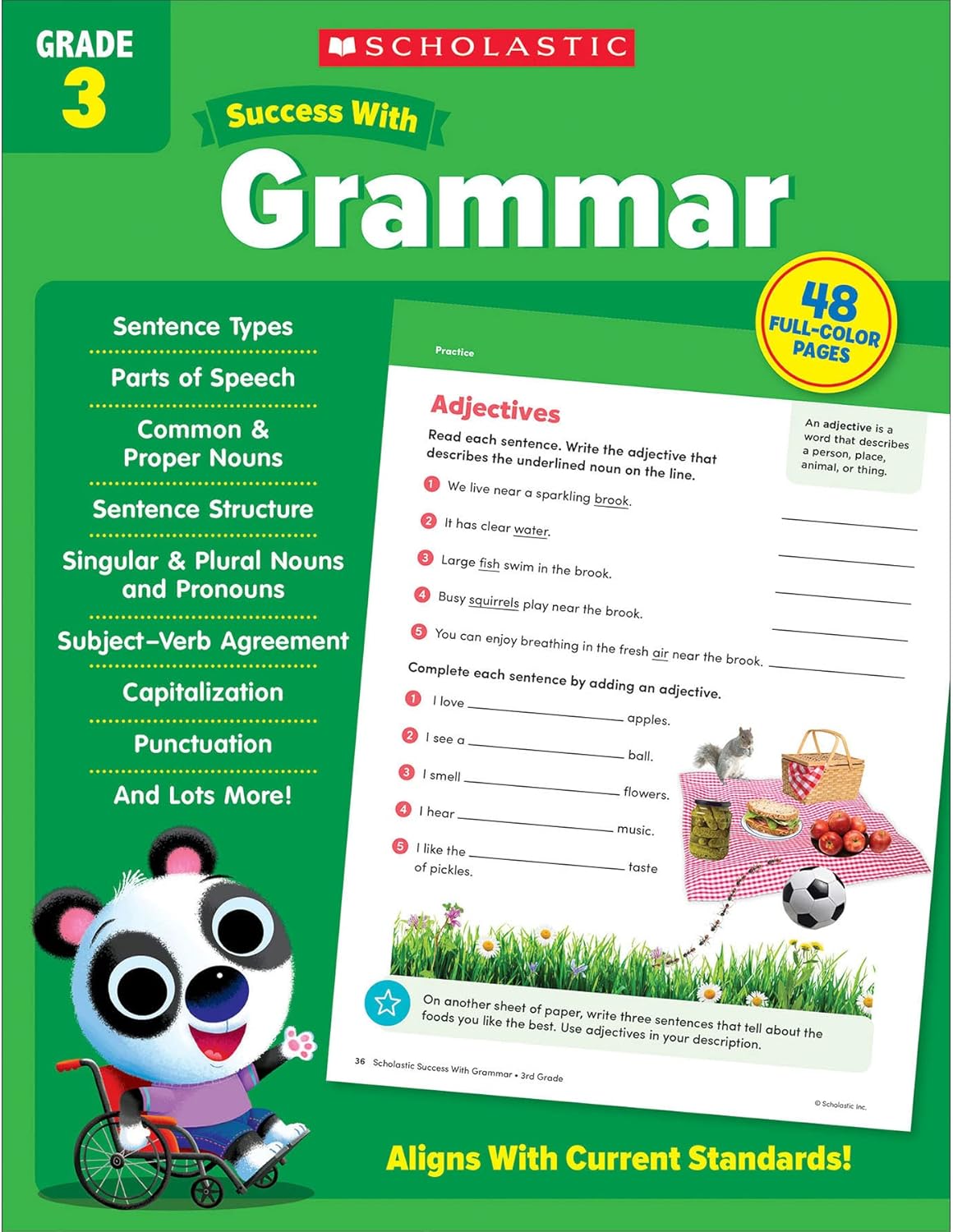 Scholastic Teacher Resources Scholastic Third Grade Success Workbooks, 4 Book Set