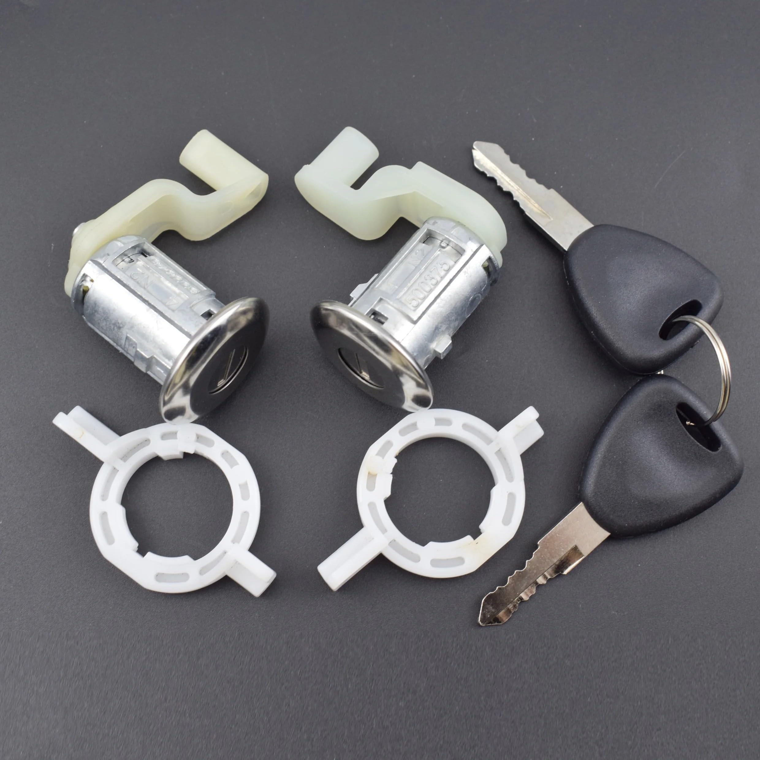 Dongyoz Style 001 Door Lock Barrel Cylinder 2 Key Left Right Lh Rh For Renault