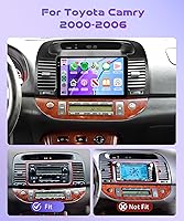 Vista 7 de Radio para Toyota Camry 2000 2001 2002 2003 2004 2005 2006 4 Núcleo 4G+64G Android 15 Estéreo de Coche con Carplay Inalámbrico Android Auto