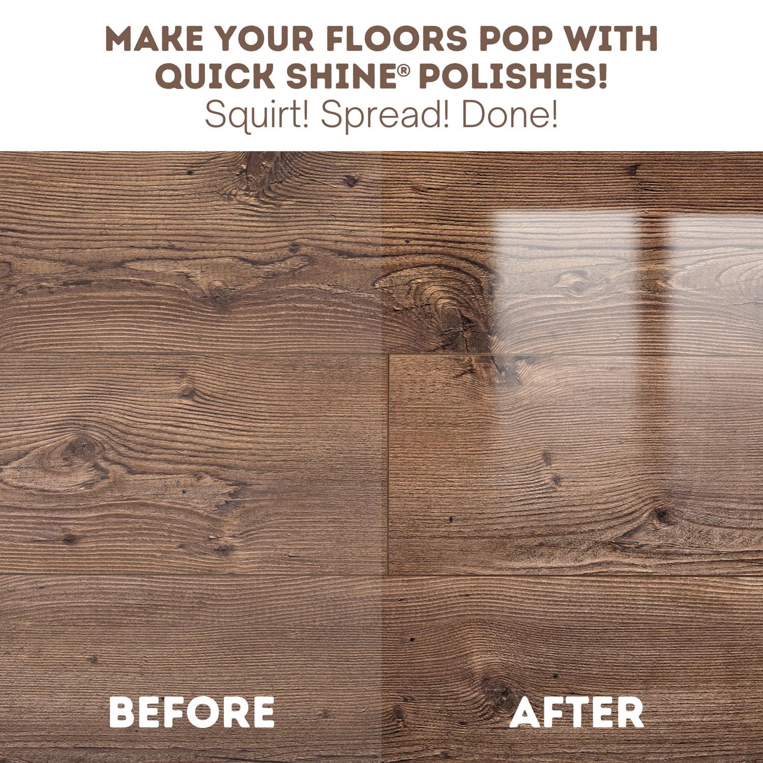 Quick Shine 1207-00027U Hardwood Floor Luster by Quick Shine