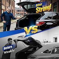 Vista 3 de ARANA Puntales de escotilla trasera para Dodge Grand Caravan 2008-2020, amortiguadores de puerta trasera, soporte de elevación para Chrysler Town