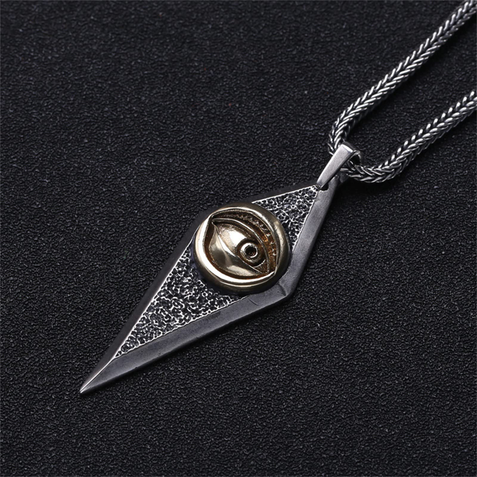StoryEtain Collana con l'occhio del Diavolo Argento sterling 925 Collana con Ciondolo Occhio del Diavolo Catena viola Dell'occhio del Diavolo Regali di Gioielli per il Malocchio per Donne Ragazze