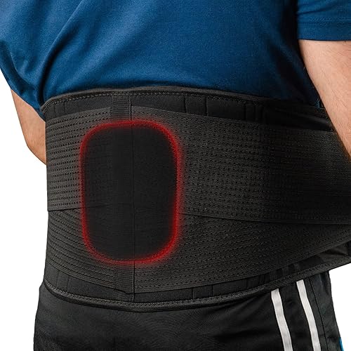 Cinturón de apoyo para la espalda, soporte lumbar de cintura baja para ciática, hernia de disco, alivio del dolor de espalda escoliosis,