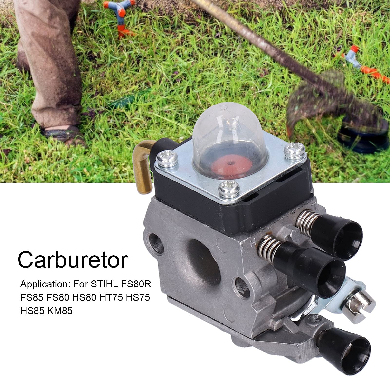 Kit de filtro de combustible de bobina de encendido de carburador para STIHL FS80R FS85 FS80 HS80 HT75 HS75 HS85 KM85 piezas de repuesto para cortacésped