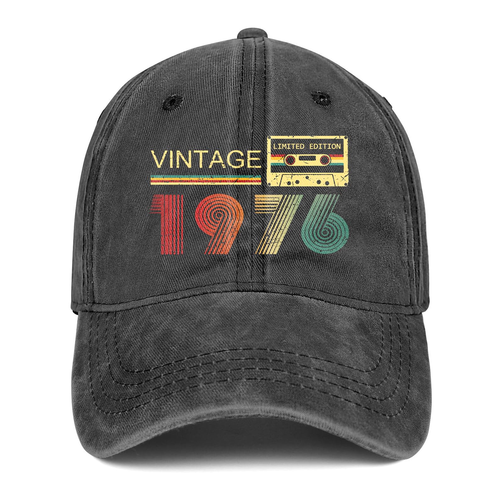 50th Birthday Gifts for Men Women 1976 Hats Vintage 1976 Baseball Cap for 50 Year Old Birthday Gifts for Fathers Mothers Day