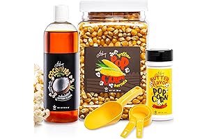 The Effortless Popcorn Perk-Up: Candery Popcorn Kit with Buttery Coconut Oil