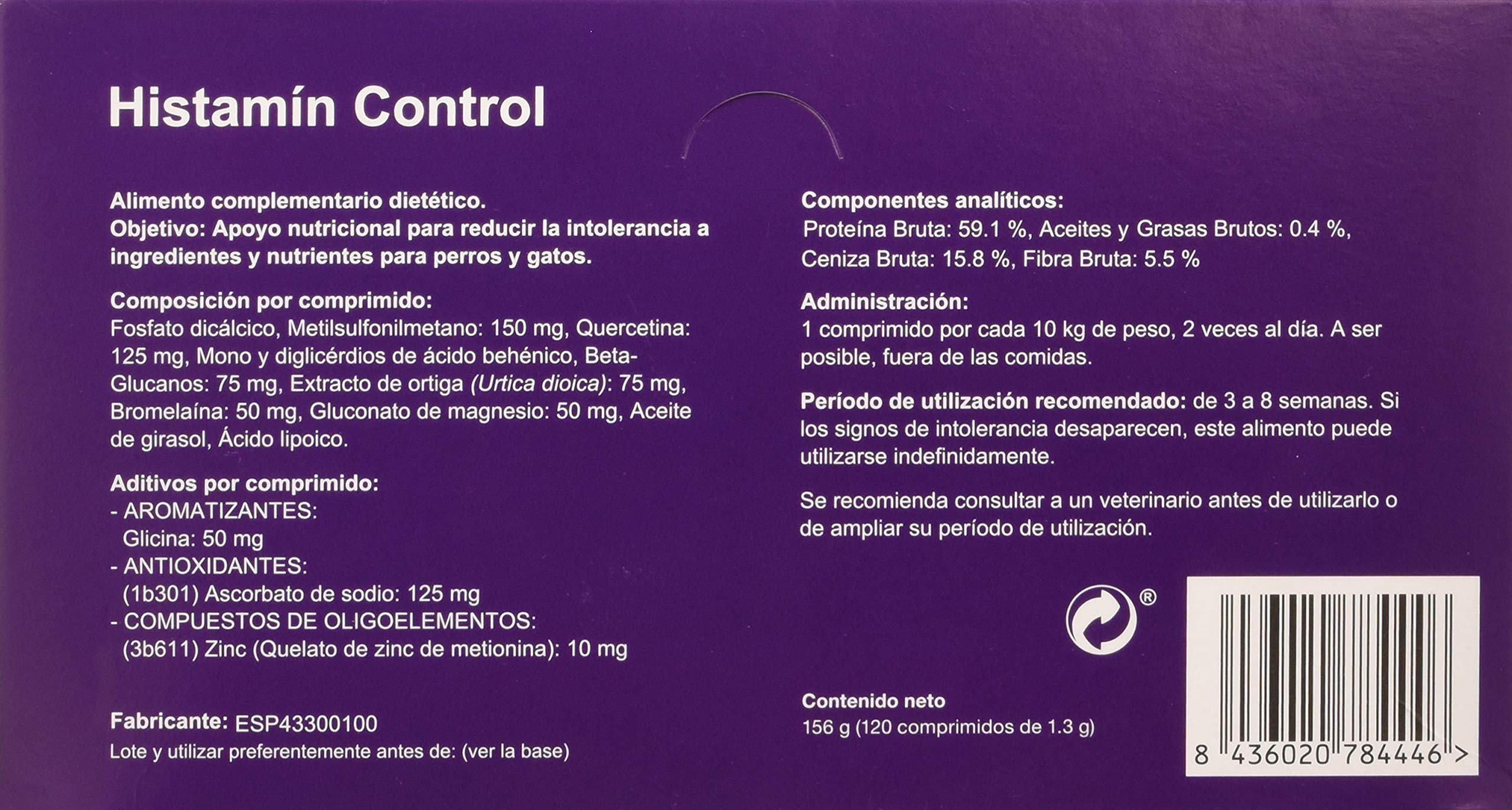 Stangest Histamin Control Blister 120Cpd