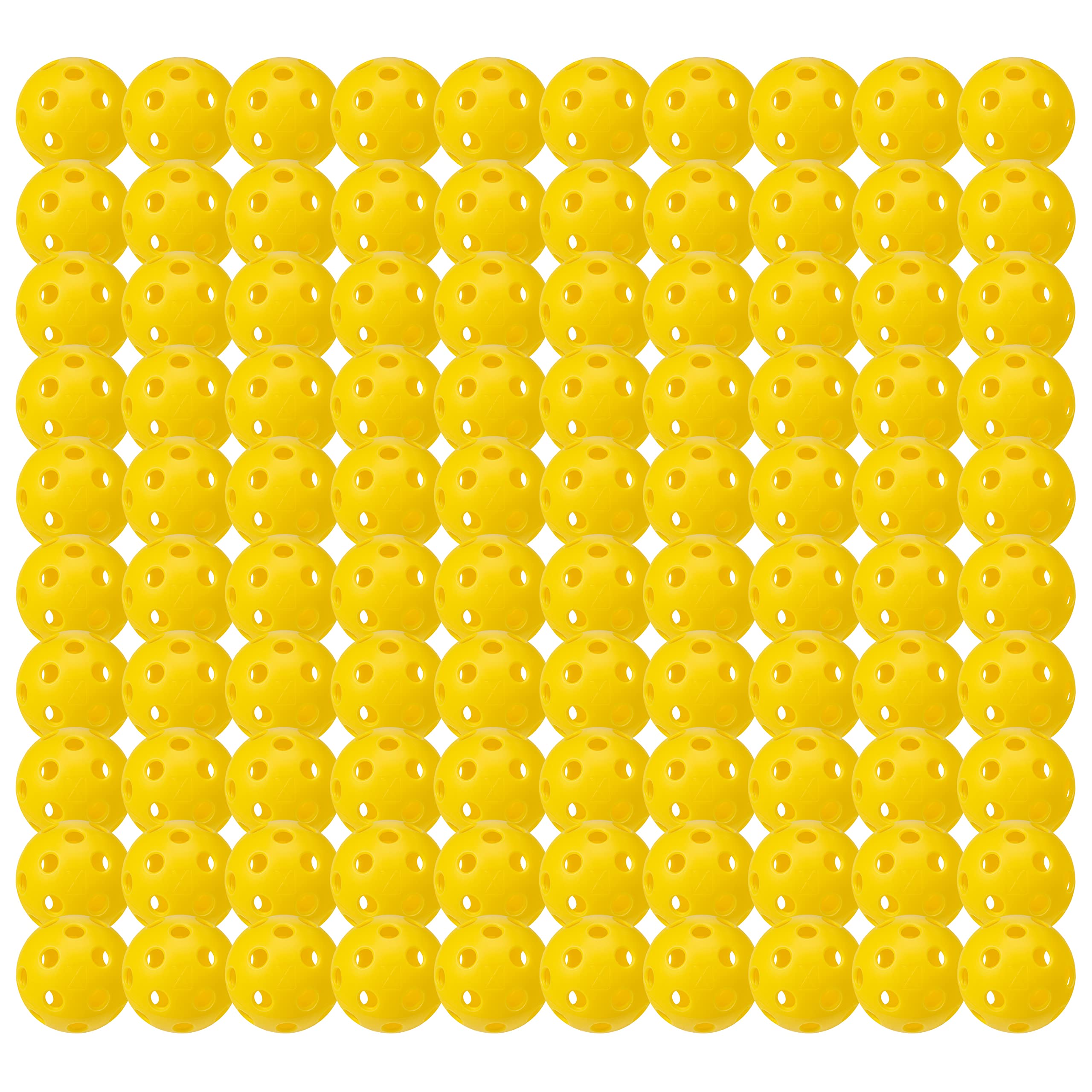 Franklin Sports X-26 Indoor Pickleballs - 3 Pack, 12 Pack &amp; 100 Pack Bulk - USAPA Approved Tournament Pickleballs - Multiple Colors