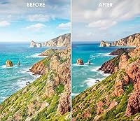 Vista 7 de QKOO Kit de accesorios universales para GoPro Hero 9/10/11/12 negro – Juego de filtros de lente profesional de 2.047 in