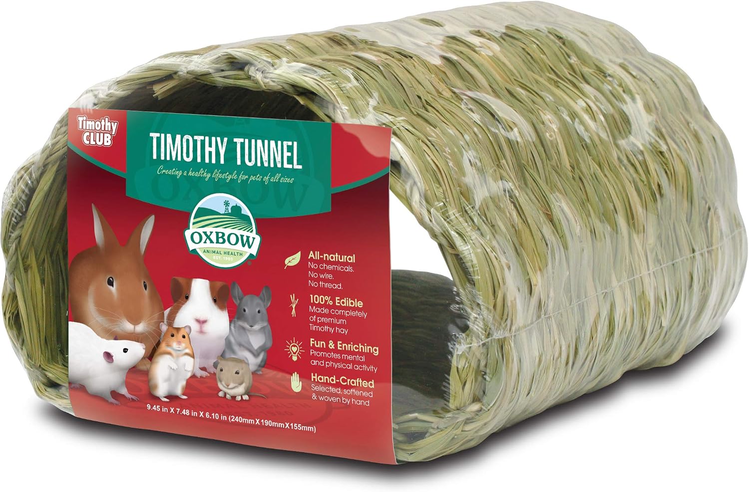 Oxbow Animal Health Timothy Hay Tunnel