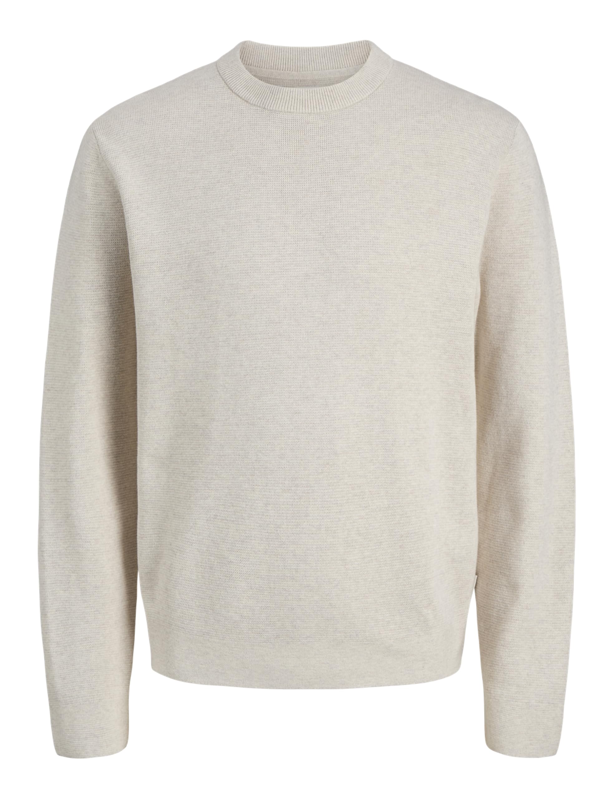 JACK & JONES Male Strickpullover Einfarbig Strickpullover