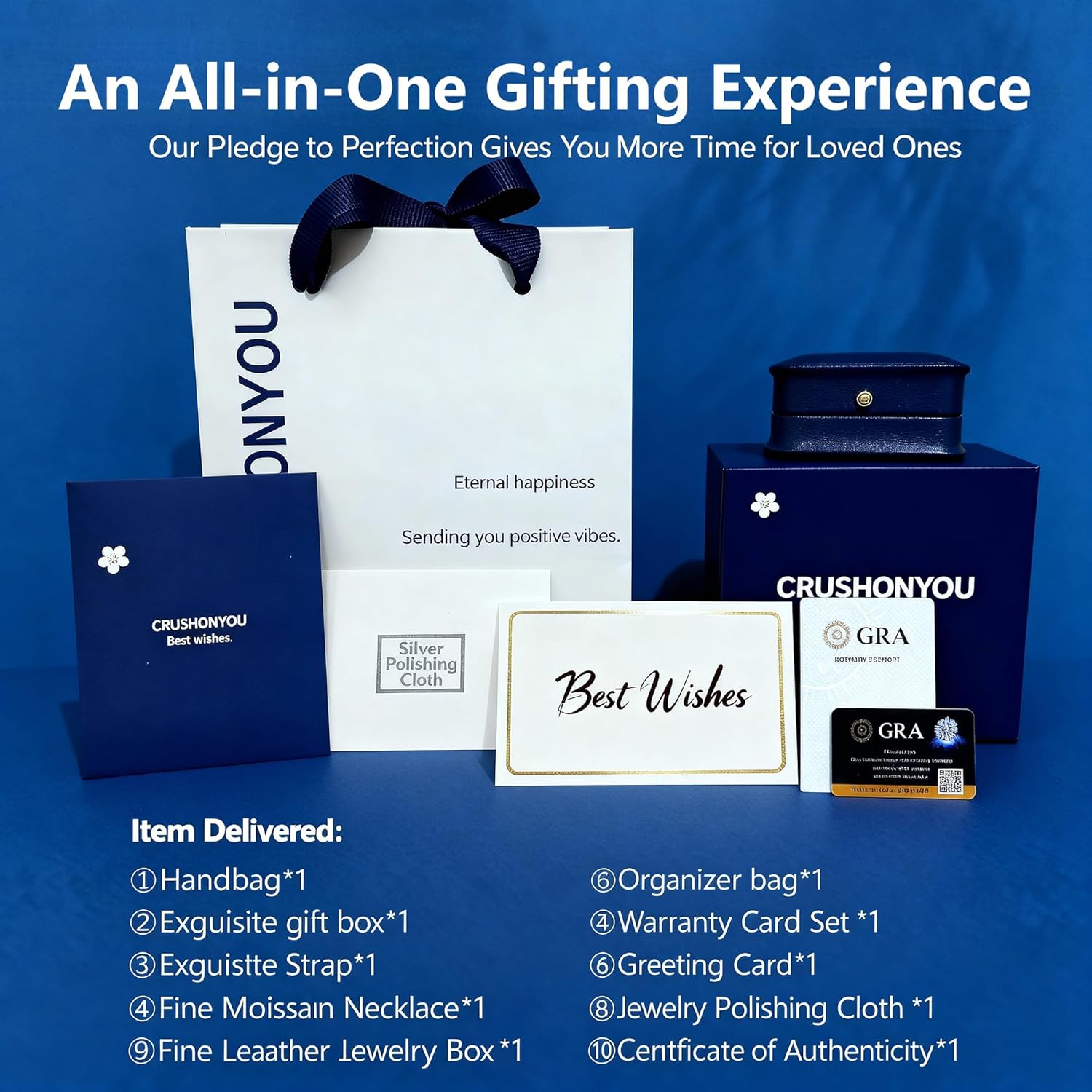 Moissanite Necklace for Women, Moissanite Heart Necklace 925 Sterling Silver Birthday Gift for Wife, Jewelry Gifts for Christmas Valentines Day-Heart - Image 5