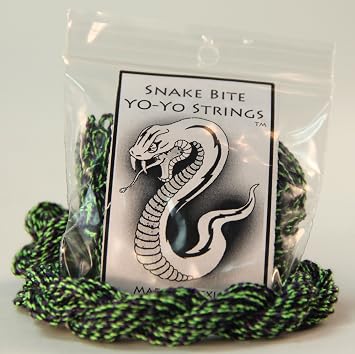 100 Pack Snake Bite String- 100% Polyester Yo-Yo Strings - Diamondback