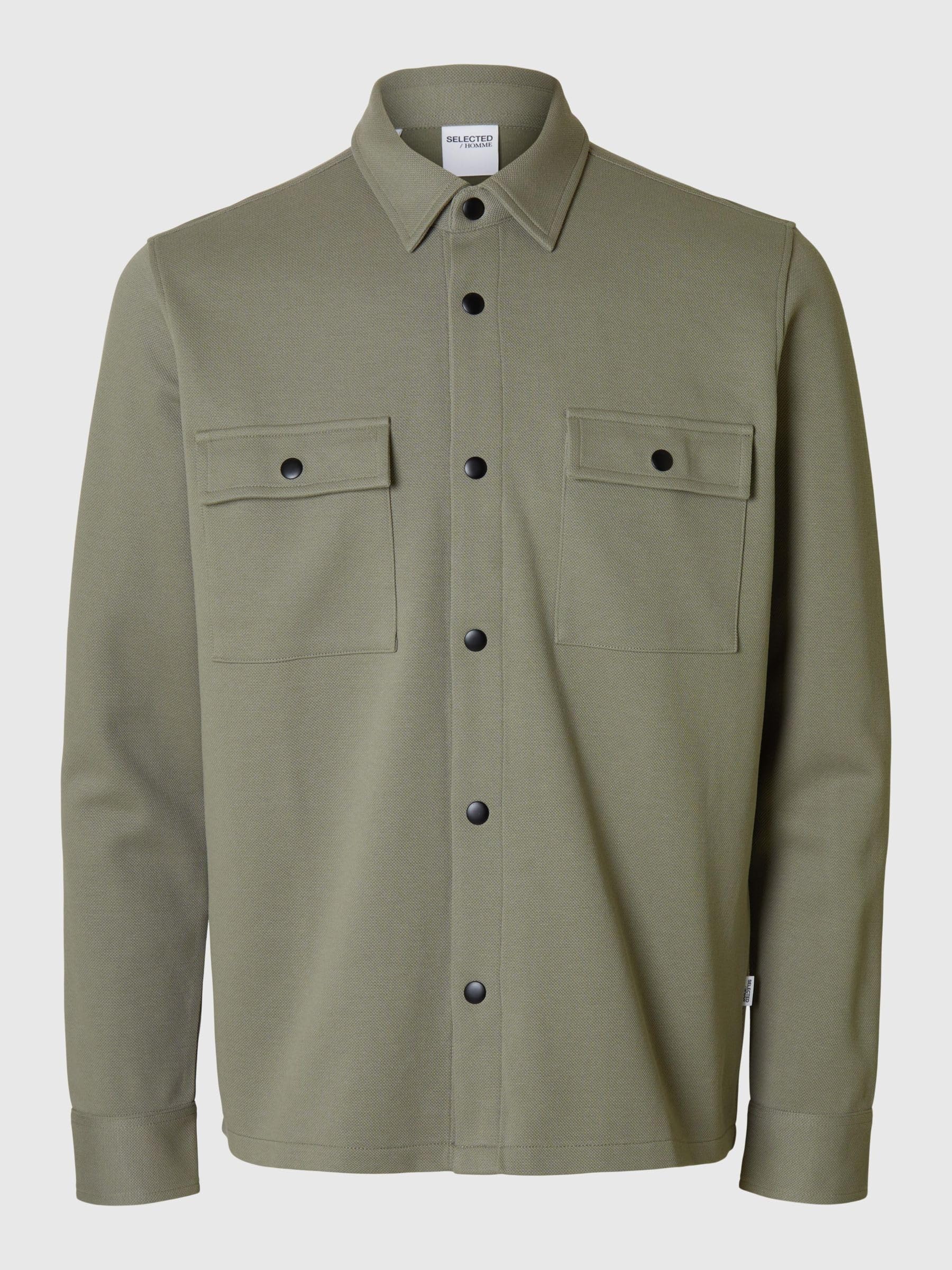 SELECTED HOMME Male Overshirt Klassisches | Overshirt