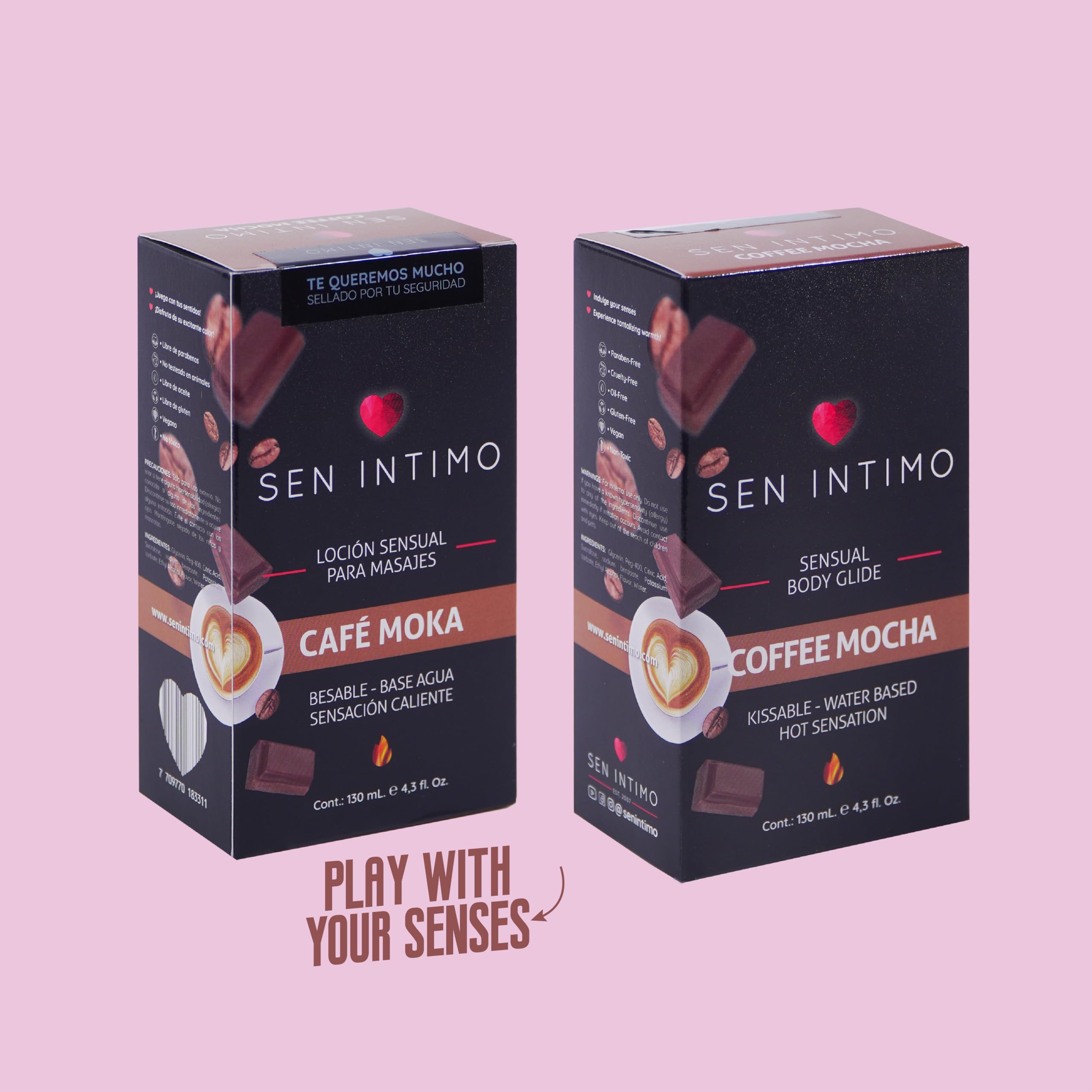 Amazon.com: Sen Intimo Sensual Body Glide - Coffee Mocha x 130 ML