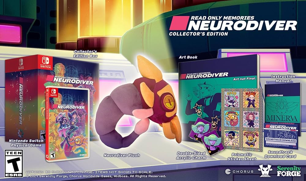 Amazon.com: Read Only Memories: NEURODIVER Collector's