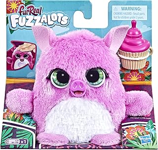 FurReal Fuzzalots Pig Interactive Animatronic Color-Change Toy, Electronic Pet with 25+ Sounds and Reactions, for Kids Ages 4 and up