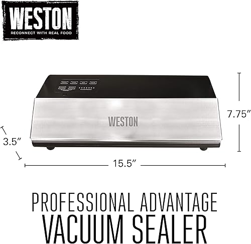 Miniatura 7 de Weston - Bolsas para envasar al vacío Acero inoxidable y negro