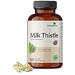 Futurebiotics Milk Thistle Silymarin Marianum & Dandelion Root Liver Health Support, Antioxidant Support, Detox, 360 Capsules