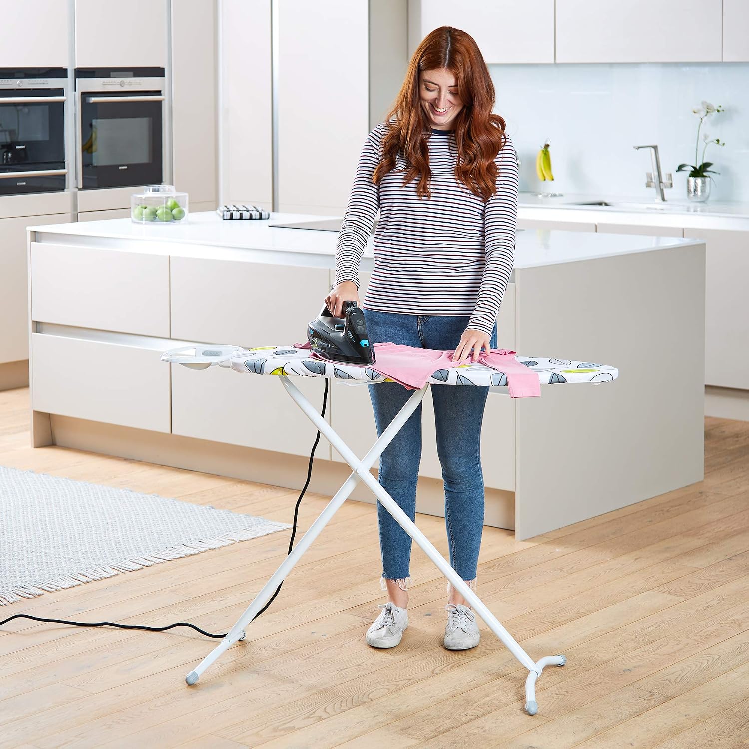 Minky Compact Ironing Board, 38 by 13-Inch Surface