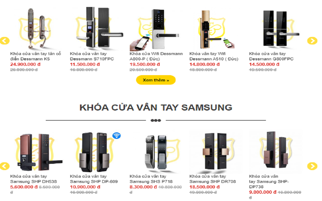 KHÓA CAO CẤP NHẬP KHẨU CHÍNH HÃNG TỪ THƯƠNG HIỆU NỔI TIẾNG