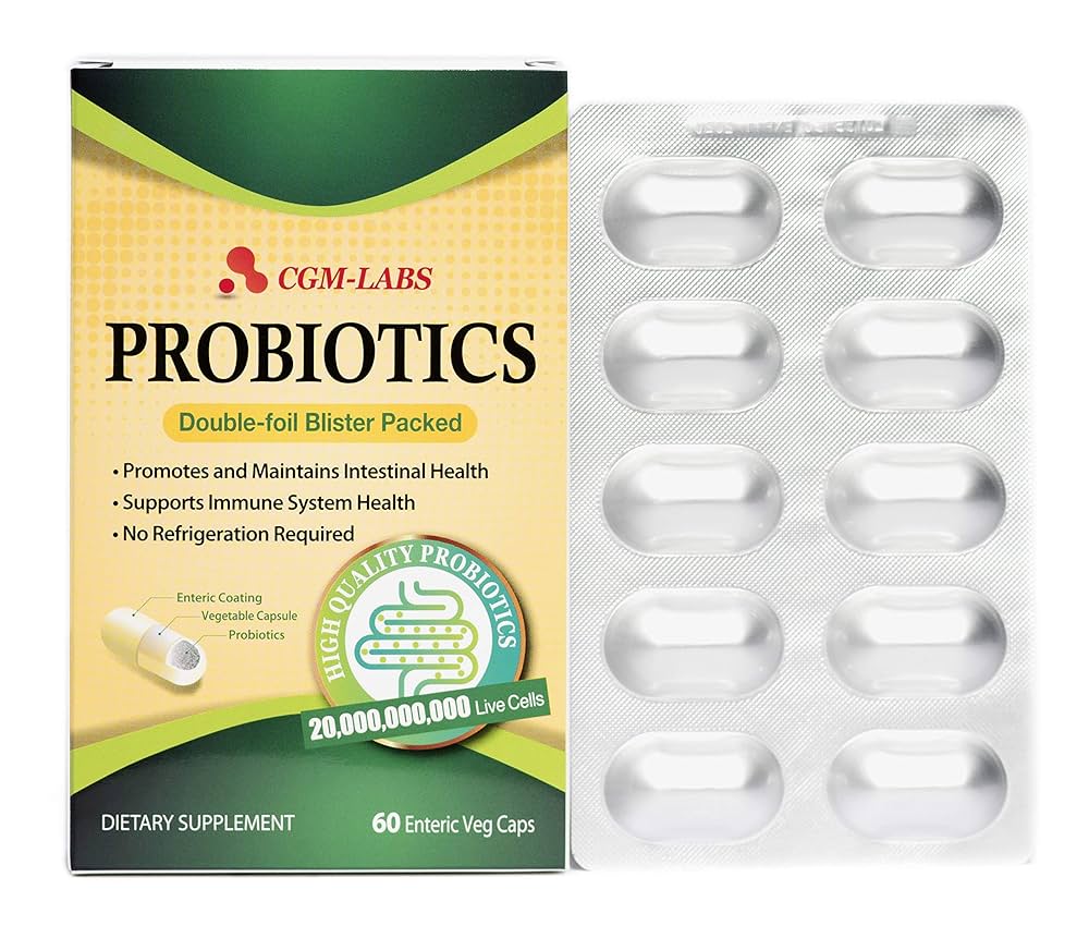 Amazon.com: Probiotics, 20 Billion Live Cells, Premium