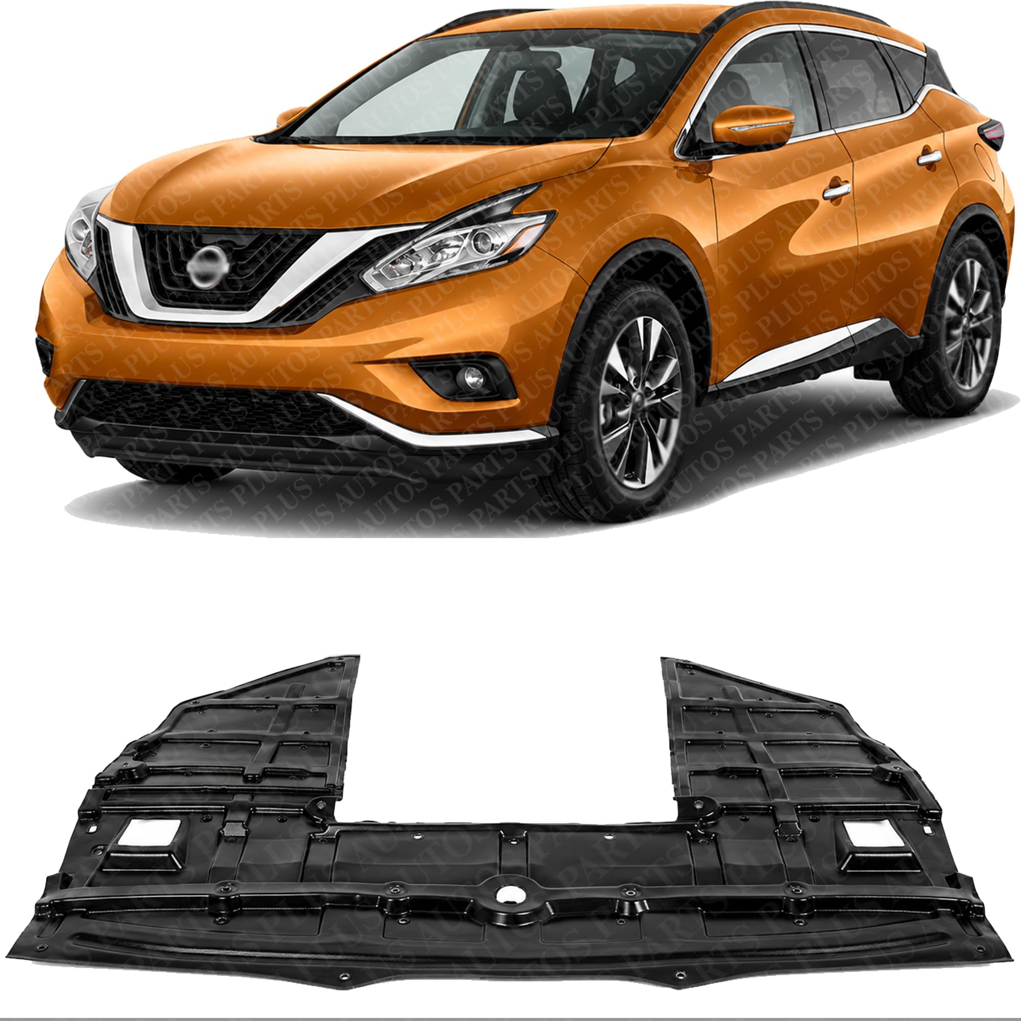 Amazon.com: AUTOS PARTS PLUS Front Engine Splash Shield Vacuum