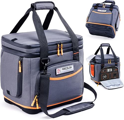 Double-Layer Travel Carrying Case for Jackery Explorer 500 – Portable