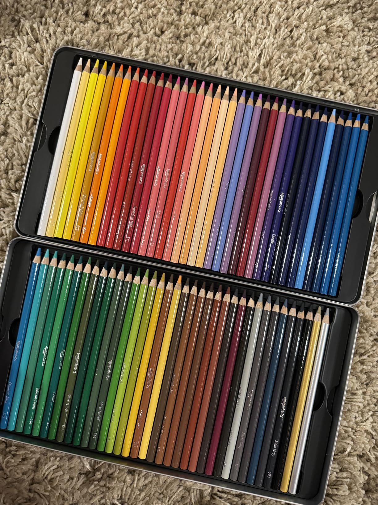 AmazonBasics Colored Pencils 24Count Set Amazon.ca Toys & Games