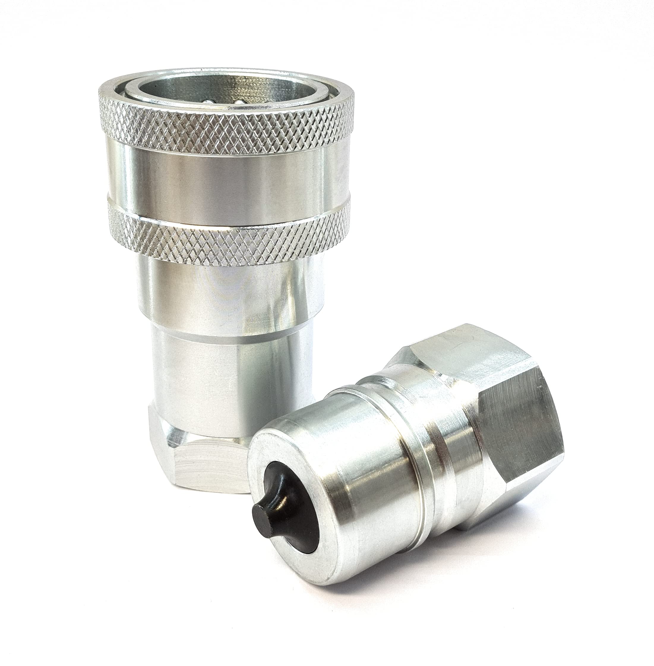 Delta-P Ltd Men's Hydraulic Quick Release Coupling Iso A Set 1/4" Bsp To Iso 7241-A (32-1 1/4" Bsp)