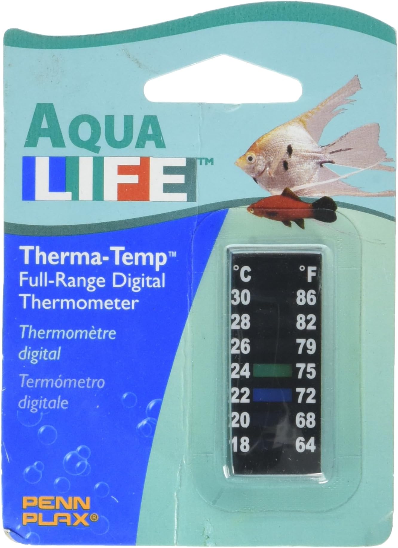Marina Floating Thermometer for Betta Fish Tank with