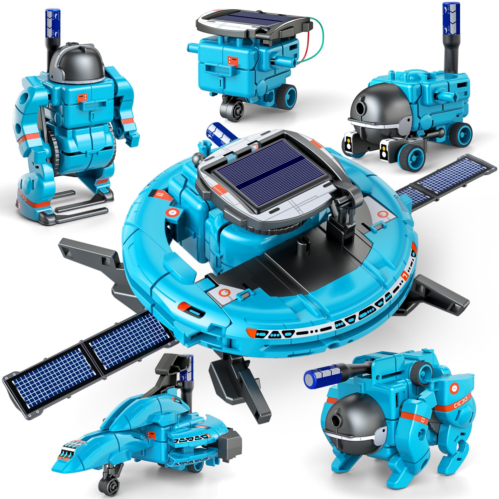 STEM Projects for Kids Ages 8-12, Science Kits, Solar Space Toys Gifts for 8 9 10 11 12 Year Old Teen Boys Girls, 120Pcs STEM Building Robots Toys for Teenage Ages 8 9 10 11 12