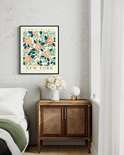 Miniatura 3 de Impresión artística de Nueva York, póster decorativo para pared, póster de viaje con mapa estatal, oficina en casa y dormitoriosala de estar. (16 x