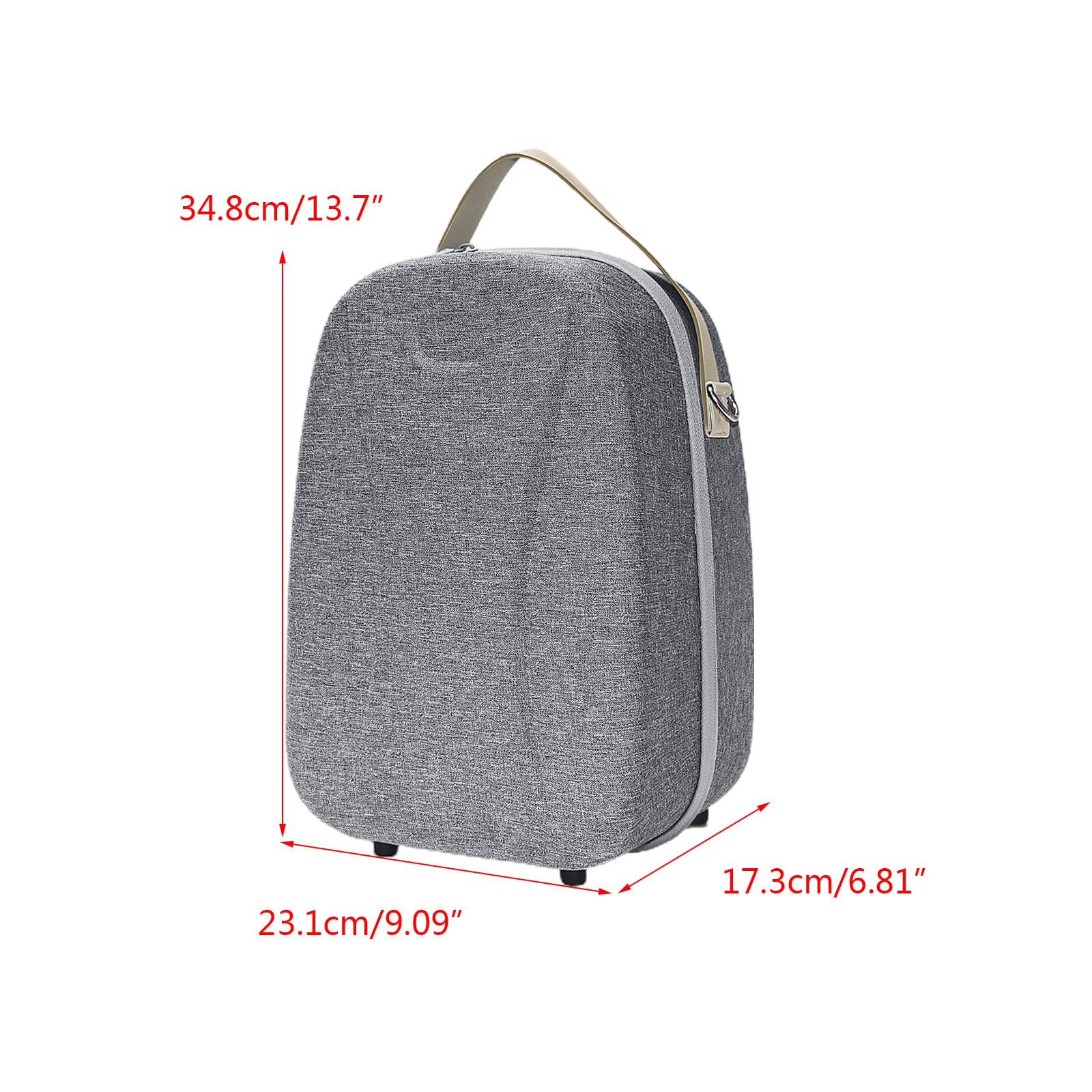 Scatola da viaggio portatile EVA Borsa da trasporto VR2 Auricolare Box Cerniera Organizzatore Facile Aprire e Chiudere Custodia rigida per il trasporto