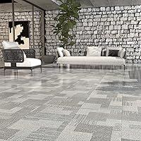 Vista 9 de Azulejos de vinilo para despegar y pegar, de 12 x 12 pulgadas, antideslizantes, autoadhesivos, para despegar y pegar, azulejos adhesivos