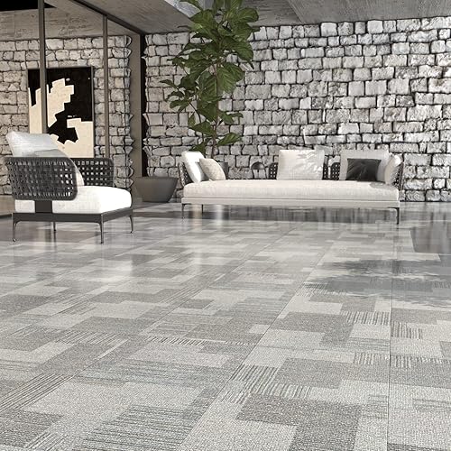 Azulejos de vinilo antideslizantes para baño, 30 unidades de baldosas de vinilo removibles e impermeables laminados de linóleo para cocina, sala de