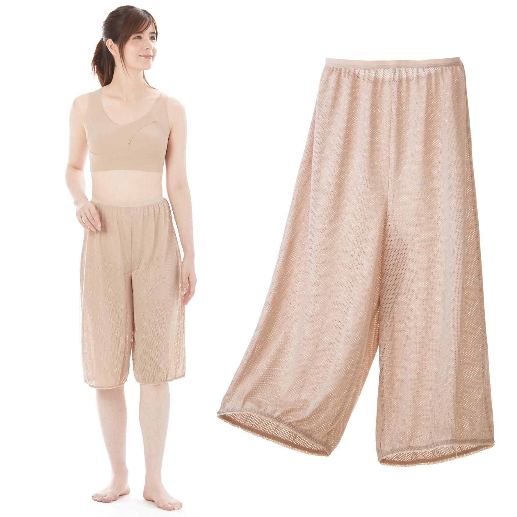 【未使用】heve ヘイブ ガウチョパンツ バニラ 38 fit=scale-down,w=1200