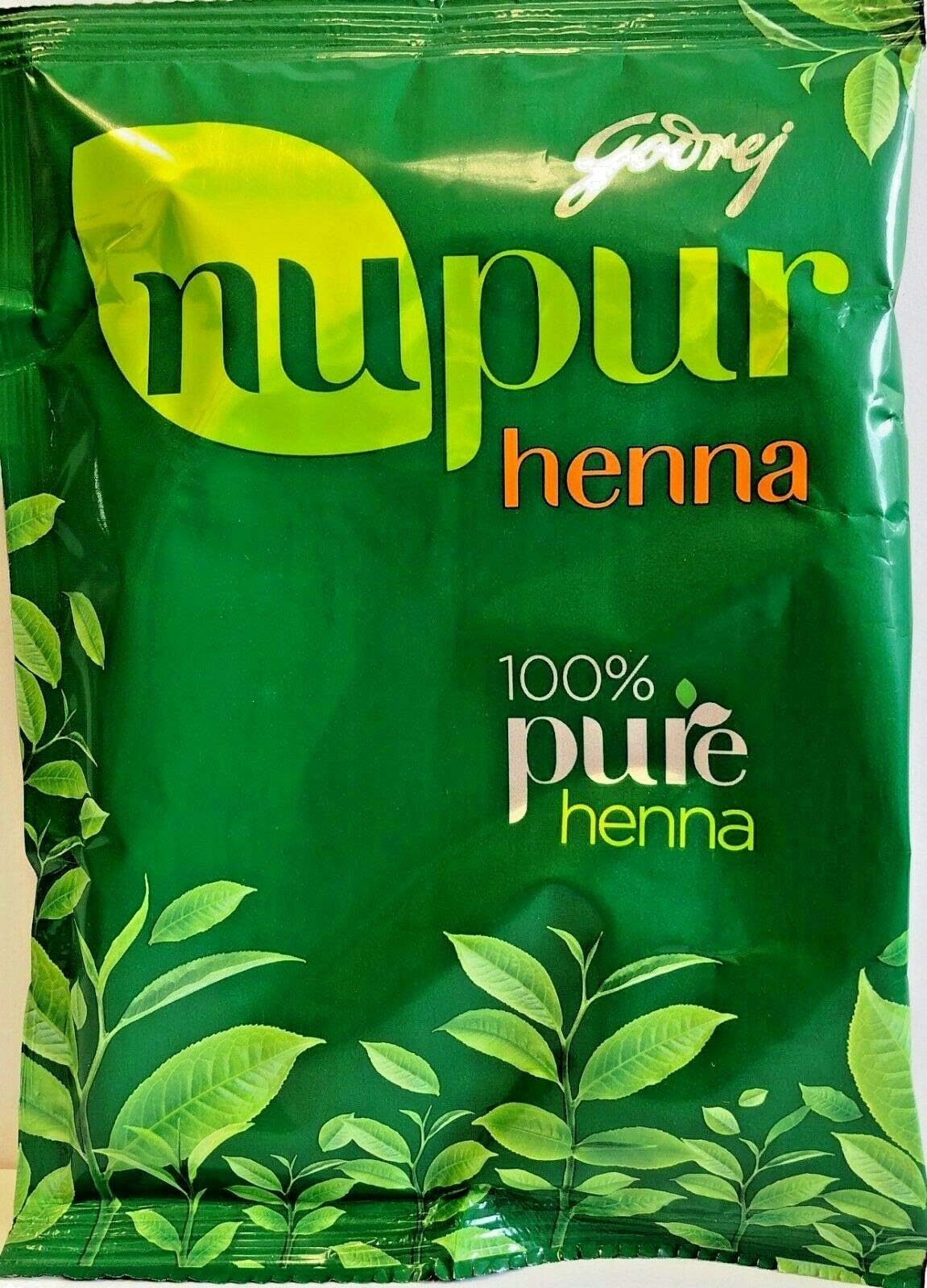 Nupur Henna Powder Natural Mehndi for Hair Color with Goodness of 9 Herbs- 400gram X Pack of 2