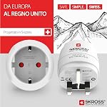 Skross Adaptateur de voyage Europe à UK Terre [SKR1500230]
