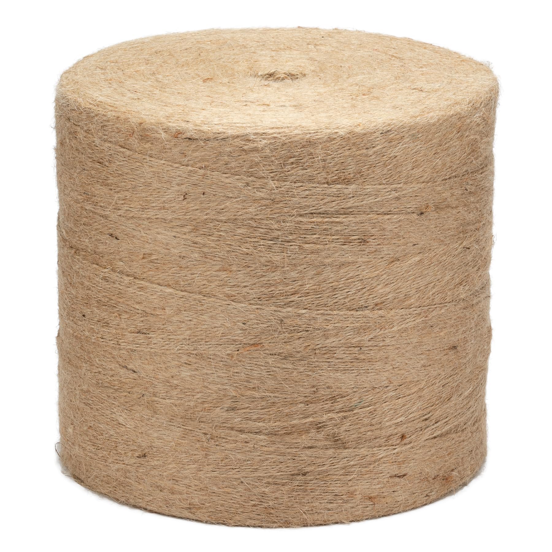 La Cordeline - Ficelle Jute Naturelle 2mm, Bobine ± 6750 Mètres - Format Professionnel 9Kg - Corde Jute pour Emballage, Bottelage Jardinage