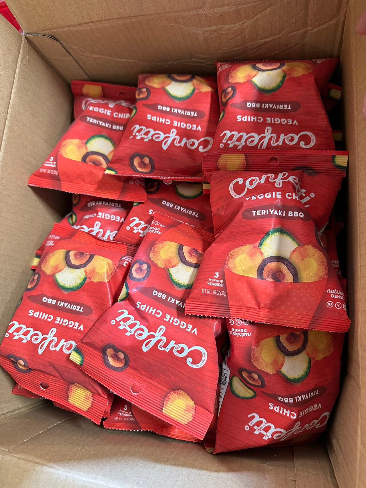 Valerio Schettini様 リクエスト 3点 まとめ商品 Amazon.com: 36-pack Confetti Snacks Mini Veggie Chips (Teriyaki