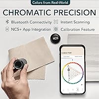 Vista 3 de NCS Colourpin PRO - Lector de color inalámbrico, herramienta de calibración portátil para superficies revestidas y textiles, escáner Bluetooth