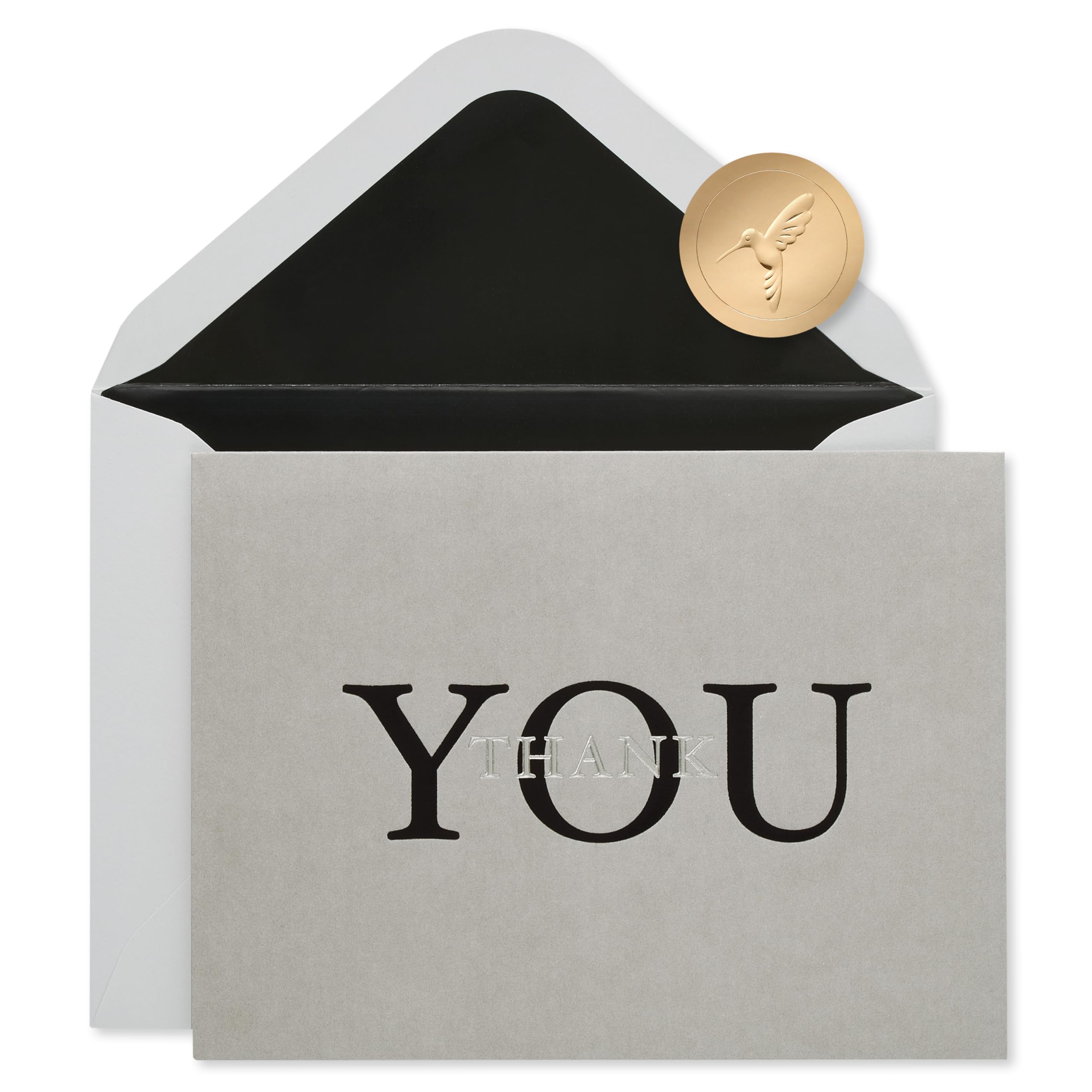 Papyrus Thank You Card (Gratitude and Appreciation), FSC THANK YOU, 1 count