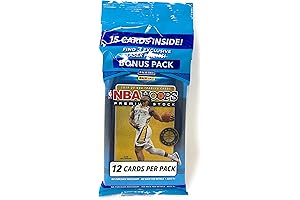 2019-20 Panini NBA Hoops Premium Stock Cello Pack (12 Cards) - 3 lazer prizms