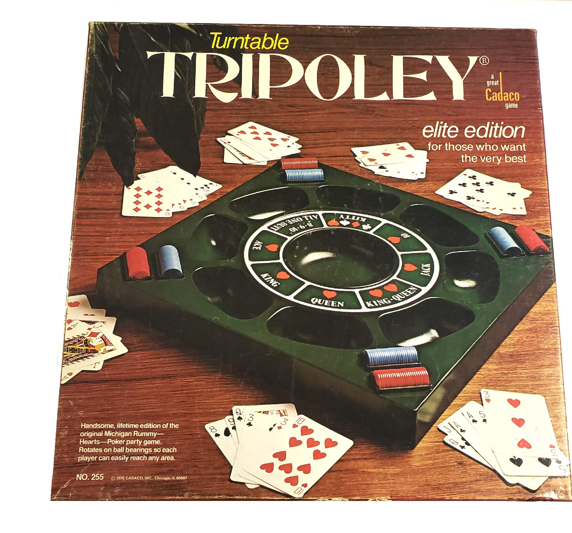 Amazon.com: Turntable Tripoley 1976 Elite Edition Board Game
