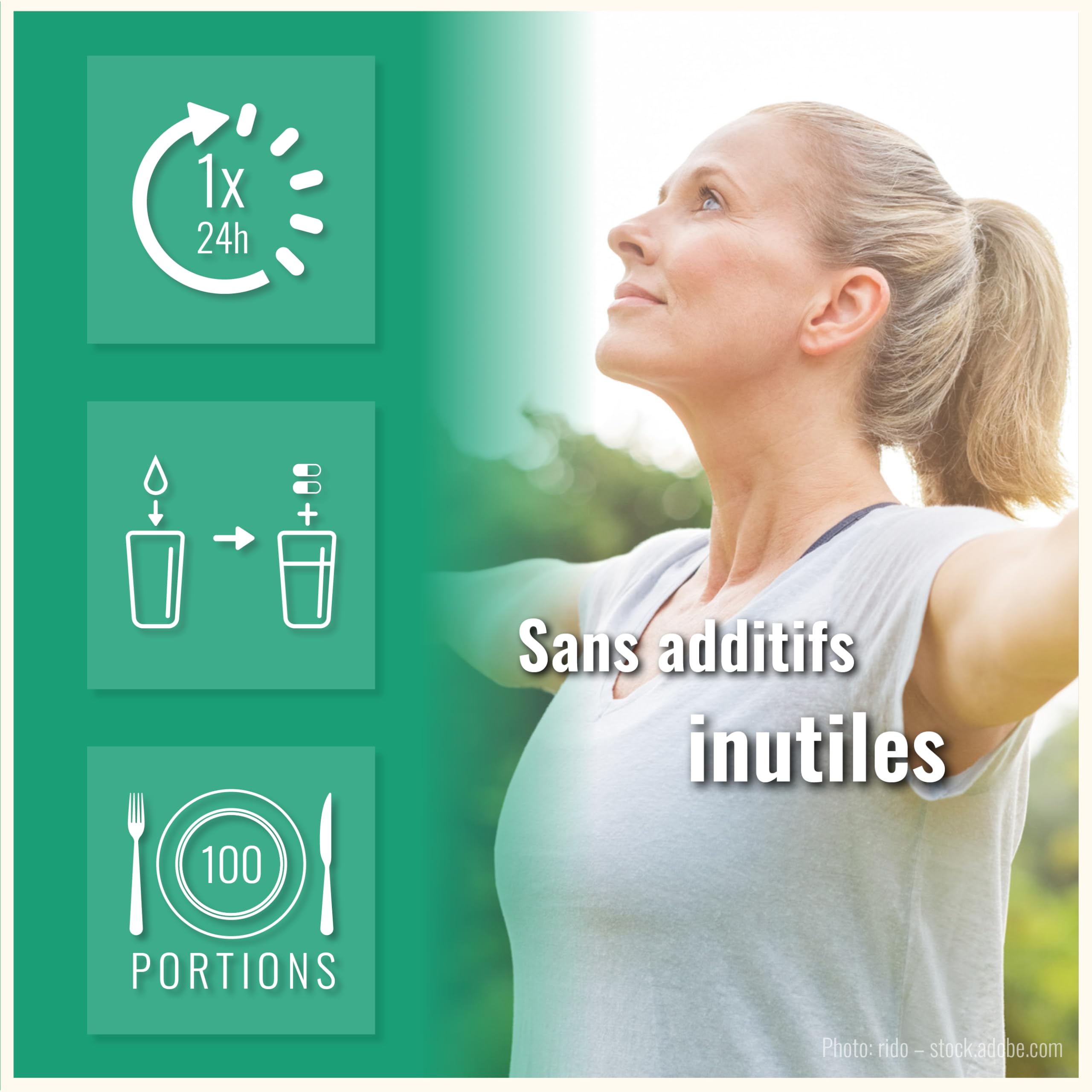 Tribulus Terrestris - 200 Gélules - 90% Saponines - Vegan - Sans Additifs